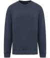 NS447 Native Spirit Unisex Washed Effect Oversize Sweatshirt Washed Navy colour image